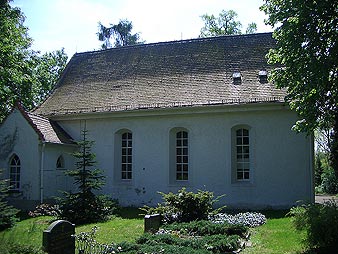 Kirchenschiff vor der Sanierung